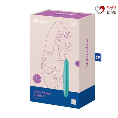 Мінівібратор Satisfyer Ultra Power Bullet 6 Turquoise