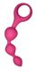 Анальні кульки Alive Triball Pink, силікон макс. діаметр 2 см - 1