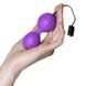 Вагінальні кульки з вібрацією Adrien Lastic Kegel Vibe Purple, діаметр 3,7 см - 2