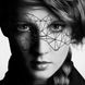 Маска на обличчя Bijoux Indiscrets - Kristine Mask, вінілова, клейове кріплення, без зав'язок - 2