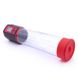 Автоматична вакуумна помпа Men Powerup Passion Pump Red, LED-табло, перезаряджувана, 8 режимів - 2