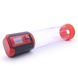 Автоматична вакуумна помпа Men Powerup Passion Pump Red, LED-табло, перезаряджувана, 8 режимів - 3