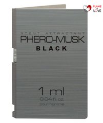 Парфумована вода з феромонами чоловічі Phero Musk Black, 1ml