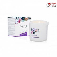 Масажна Свічка Exotiq Massage Candle Violet Rose - 60 мл