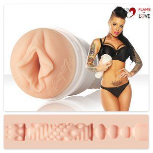 Мастурбатор Fleshlight Girls: Christy Mack - Attack, зі зліпка вагіни, дуже ніжний
