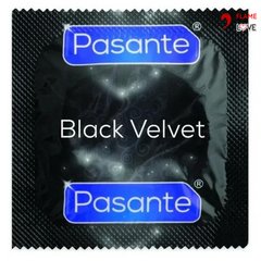 Презервативи Pasante Black Velvet condoms.56мм, за 6 шт