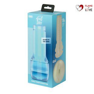 Мастурбатор Kiiroo Feel Glow PBC, сумісний з PowerBlow, Control та Keon, світиться в темряві