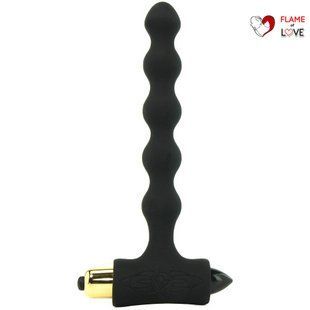 Анальний&nbsp;вібростимулятор&nbsp;Rocks-Off&nbsp;Petite&nbsp;Sensations&nbsp;Pearls&nbsp;Black