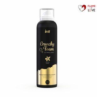 Преміум масажна піна Intt Crunchy Foam - Vanilla (150 мл) екстразволожувальна