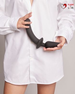 Анальна пробка з дилдо 2в1 Strap-On-Me SWITCH PLUG-IN DILDO Black XXL, діаметр 5,2/3,9 см