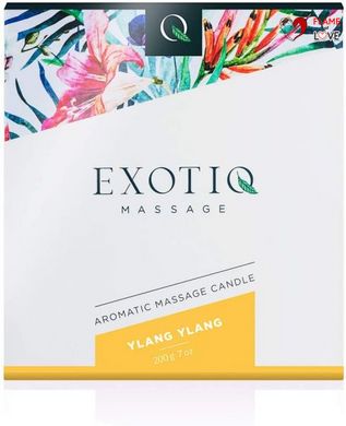 Масажна Свічка Exotiq Massage Candle Ylang Ylang 200g