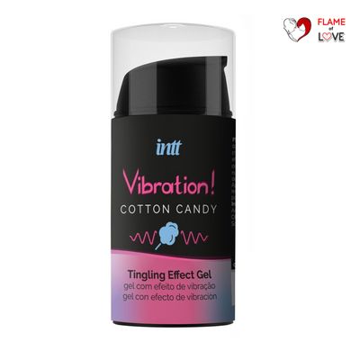 Рідкий вібратор Intt Vibration Cotton Candy (15 мл) (мятая упаковка!!!)