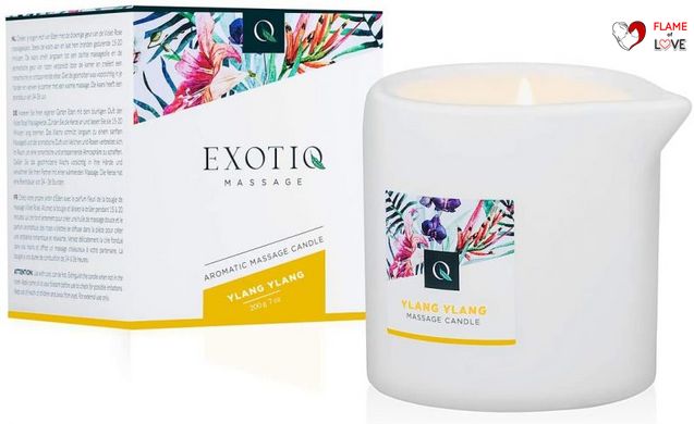 Масажна Свічка Exotiq Massage Candle Ylang Ylang 200g