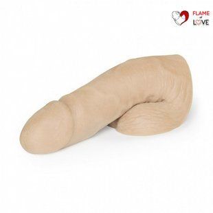 М'який фалоімітатор Fleshlight Mr.Limpy, бежевий, 14.5 х 4.5 см