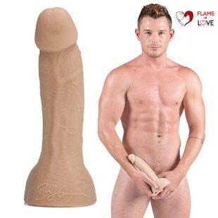 Фалоімітатор Fleshjack Boys: Brent Corrigan Dildo, за зліпком пеніса порноактора