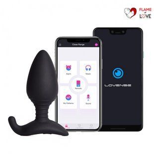 Анальна пробка Смарт Lovense Hush (L)