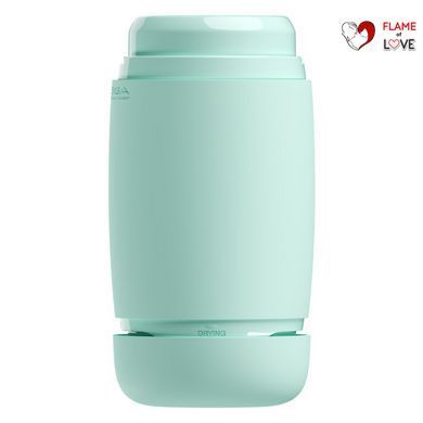 Мастурбатор TENGA PUFFY MINT GREEN, ультрам&rsquo;який матеріал, багаторазовий, наскрізний