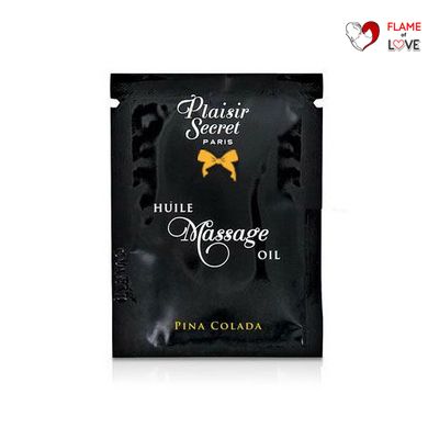 Пробник масажної олії Plaisirs Secrets Pina Colada (3 мл)
