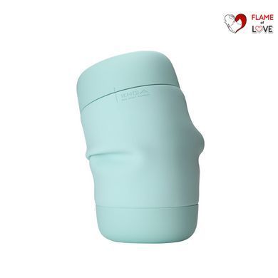 Мастурбатор TENGA PUFFY MINT GREEN, ультрам&rsquo;який матеріал, багаторазовий, наскрізний