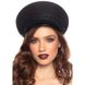 Офіцерський капелюх Festival Officer Hat від Rhinestone Leg Avenue, чорний - 1