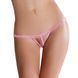 Жіночі мікростринги з рюшами Passion MT001 One size, pink - 1