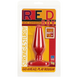 Анальна пробка Doc Johnson Red Boy - Medium 5.5 Inch, макс. діаметр 4 см - 2