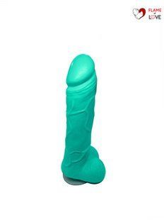Мило у формі пеніса Чистий Кайф Turquoise size L, крафтове мило-член, натуральне
