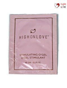 Пробник стимулюючого гелю-вібратора HighOnLove Stimulating Gel O Gel (3 мл)