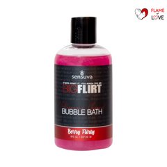 Піна для ванни Sensuva — Big Flirt Pheromone Bubble Bath — Berry Flirty (237 мл)