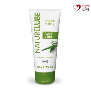 Гель-змазка на водній основі Aloe Vera, 100 мл. HOT (Австрія)