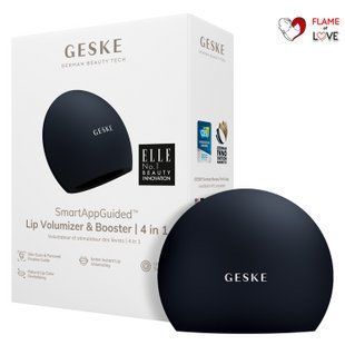 Пристрій для збільшення обʼєму губ GESKE Lip Volumizer&Booster 4в1 Big black, One Size