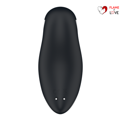 Вакуумний стимулятор для клітора з вібрацією, Orca Satisfyer (Німеччина)
