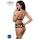 Відверте боді з елементами стреп JADE BODY black S / M - Passion Exclusive - 2