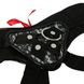 Трусы для страпона Sportsheets - SizePlus Grey&Black Lace Corsette, широкий пояс, бант, кружево - 3