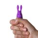 Віброкуля Adrien Lastic Pocket Vibe Rabbit Purple зі стимулювальними вушками - 4