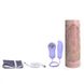 Bluetooth віброяйце-пульсатор TEMPTATION з підігрівом колір: фіолетовий ZALO - 5