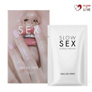 Смужки для орального сексу Bijoux Indiscrets Slow Sex Oral sex strips