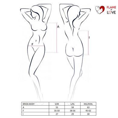 Боді BRIDA BODY red S / M - Passion Exclusive