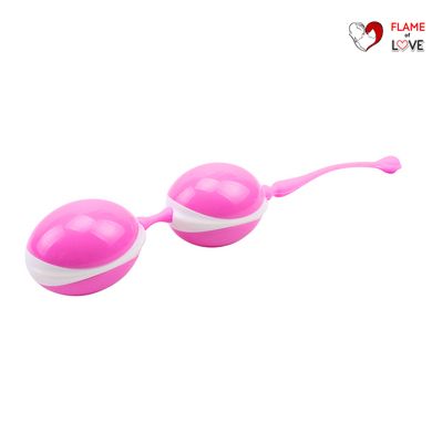 Вагінальні кульки-Chisa Geisha Lastic Double Balls II, Hi-Basic Pink