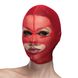 Маска сітка з відкритим ротом та очима Feral Feelings - Mask Red - 1