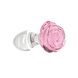Скляна анальна пробка Pillow Talk Rosy Luxurious Glass Anal Plug, ⌀3,3 см, віброкуля в подарунок - 2