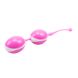 Вагінальні кульки-Chisa Geisha Lastic Double Balls II, Hi-Basic Pink - 2