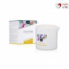 Свічка для масажу з ароматом іланг-ілангу Exotiq Massage Candle Ylang Ylang -