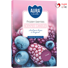 Ароматична свічка Bispol Scented Candle Frozen Berries 6 шт