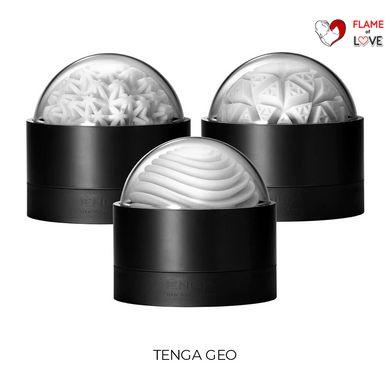 Мастурбатор Tenga Geo Glacier, новий матеріал, інтенсивні блоки, новий рівень розвитку Tenga Egg