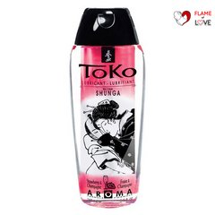 Лубрикант на водній основі Shunga Toko AROMA - Sparkling Strawberry Wine (165 мл), не містить цукру