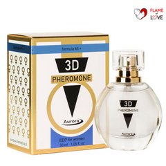 Духи із феромонами жіноча Aurora 3D Pheromone formula 45+, 30ml