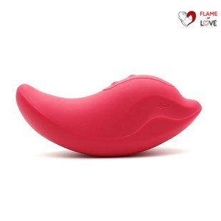 Вібратор та кліторальний стимулятор KISTOY Heidi Red