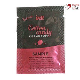 Пробник масажного гелю Intt Cotton Candy 2 мл