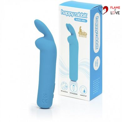 Віброкуля Happy Rabbit Rechargeable Bullet Blue